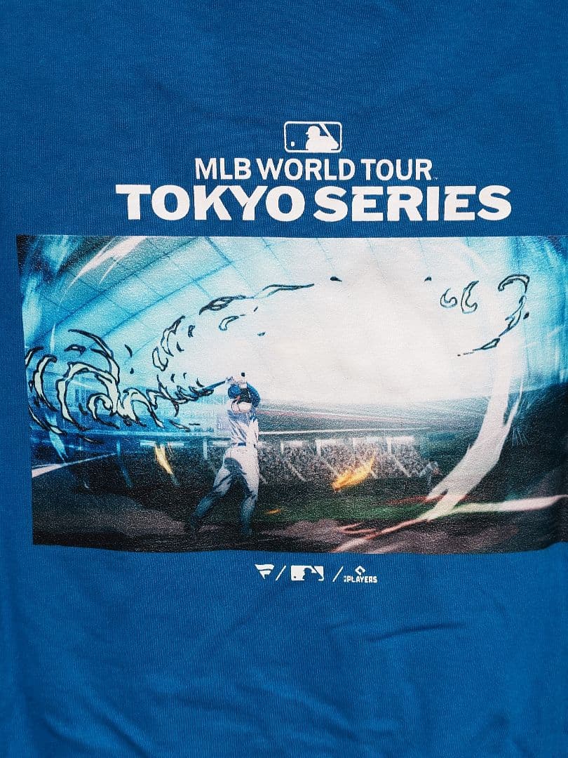 MLB×鬼滅の刃 コラボ 大谷翔平 打撃の呼吸 壱ノ型 圧倒的本塁打 Tシャツ