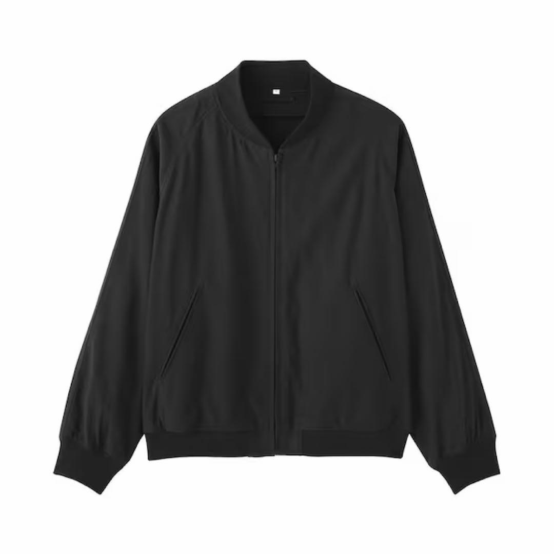 MUJI Labo レーヨンコットン ショートブルゾン Mサイズ(無印良品)