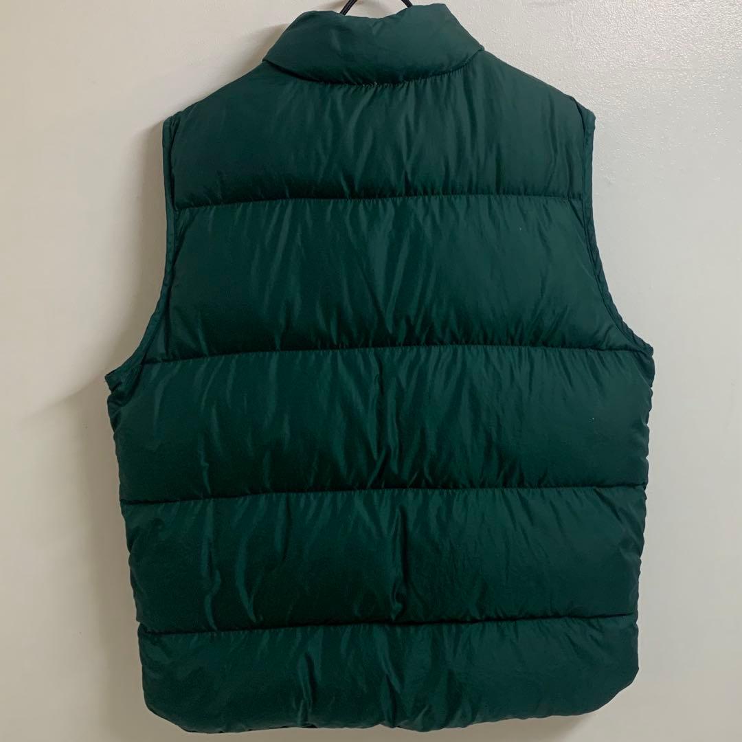 L.L.Bean OUTDOORS VINTAGE 90s ダウンベスト L 緑