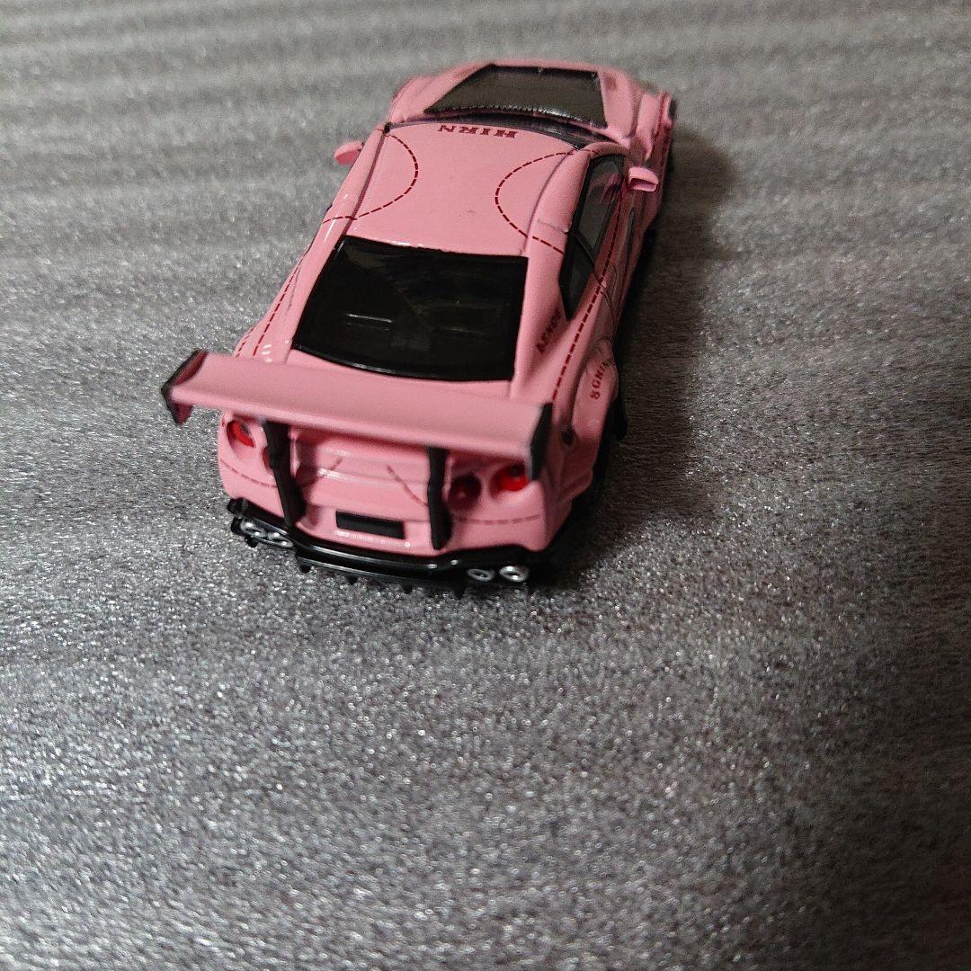 MINI GT LB★WORKS Nissan GT-R R35 ピンク 76