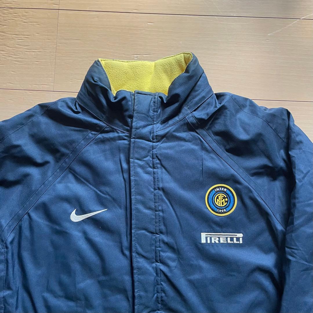 90s 00s NIKE インテルミラノ 中綿ジャケット 旧エンブレム