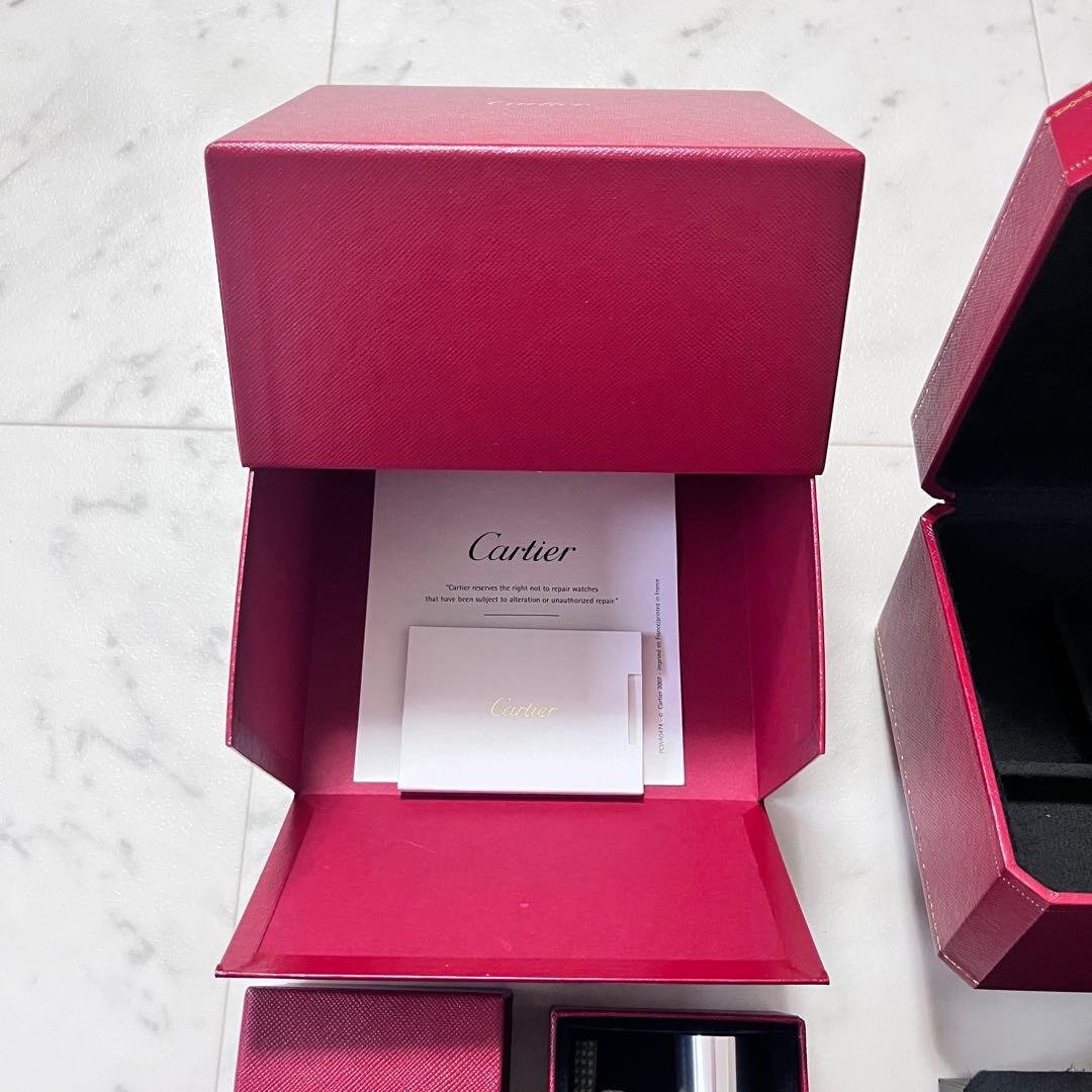 Cartier カルティエ 時計 ケース 外箱 空箱 2段 ケアセット
