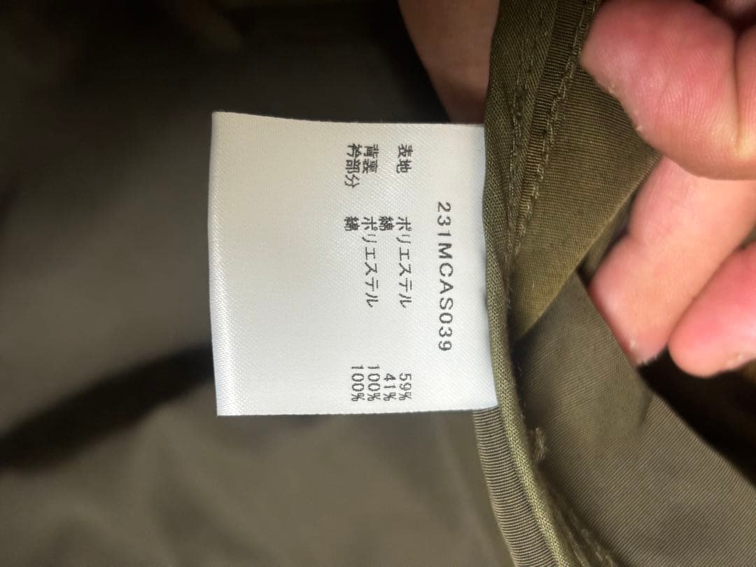 Barbour bedale オリーブ色 ノンオイル