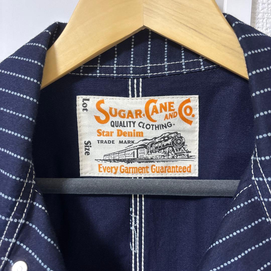 ⚠️値下げしました。SUGAR CANE ストライプデニムジャケット