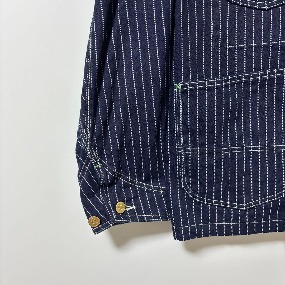 ⚠️値下げしました。SUGAR CANE ストライプデニムジャケット