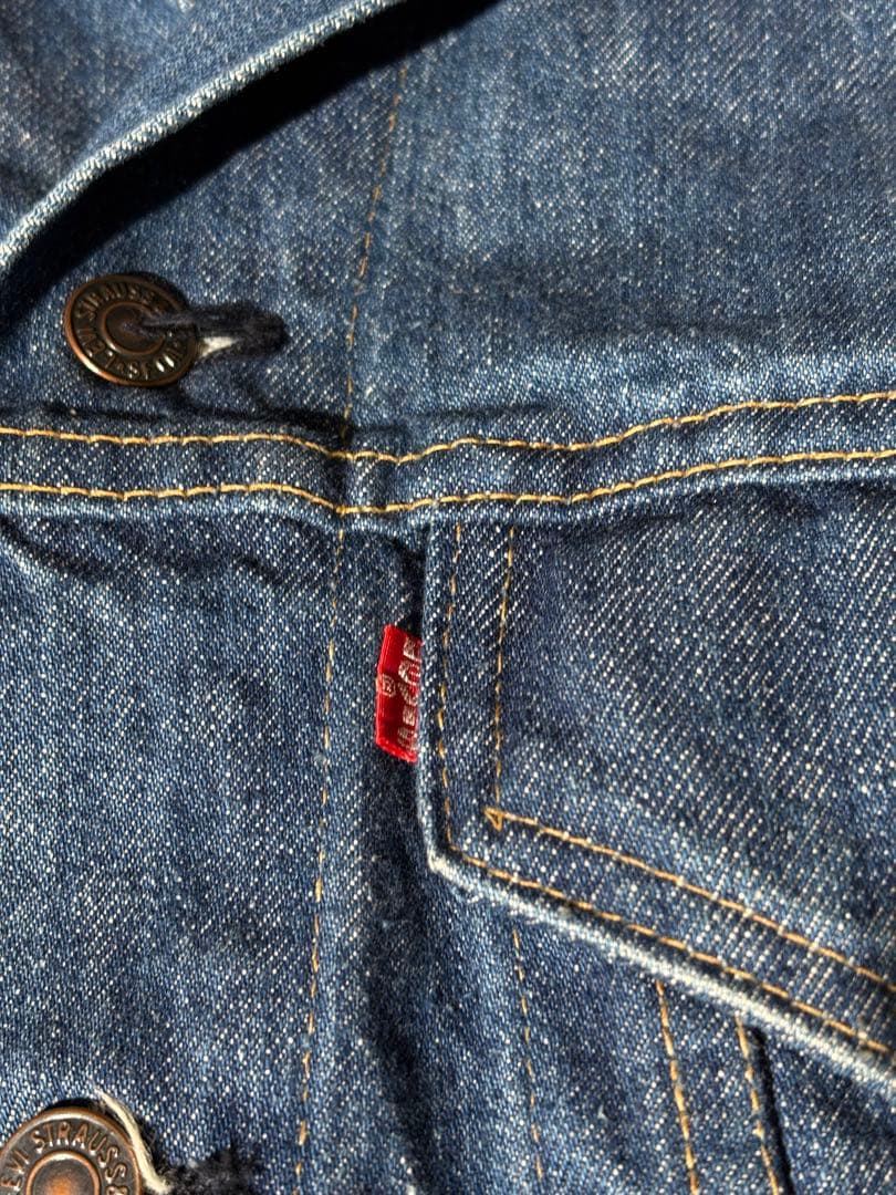 70sビッグサイズ｜small e｜Levi’s ｜70505｜ボタン裏52