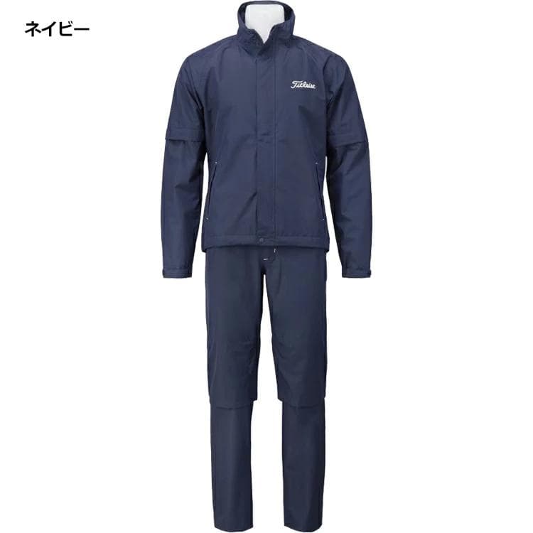 新品 タイトリスト Titleist レインウェア 上下セット Mサイズ NV