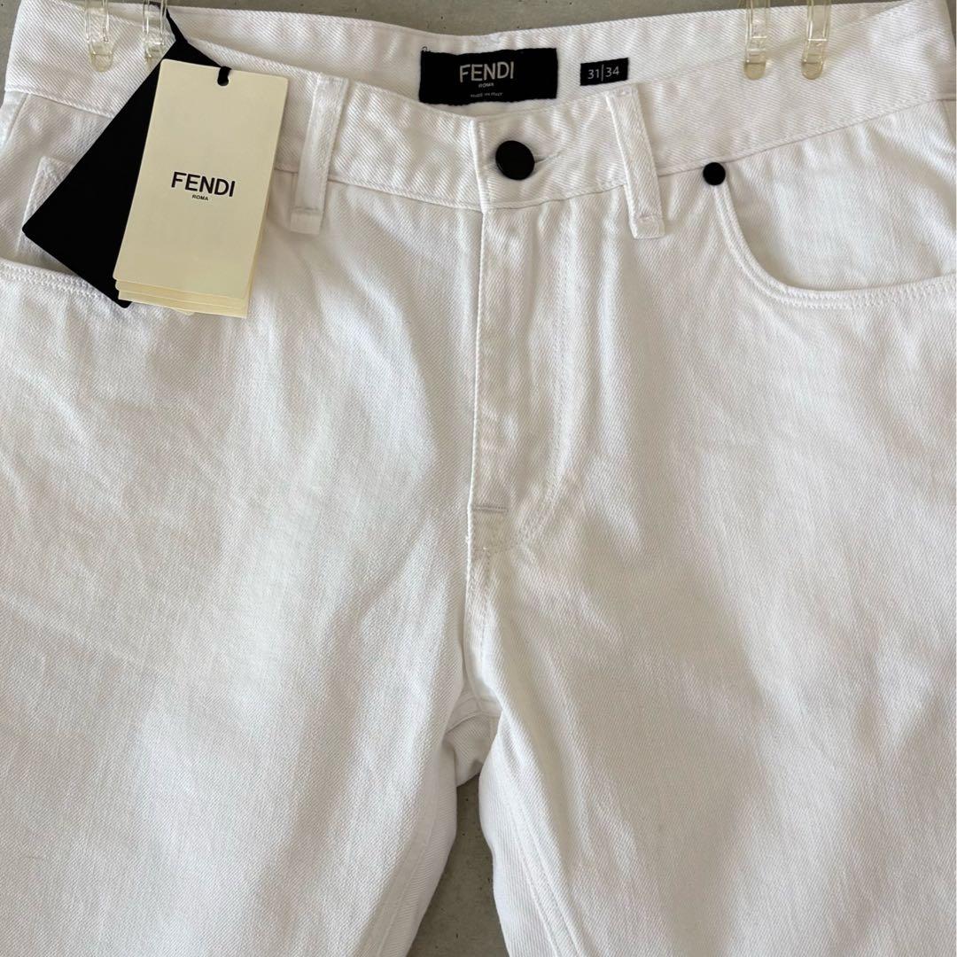 FENDI未使用Karl collage White Jeans（画像7確認）