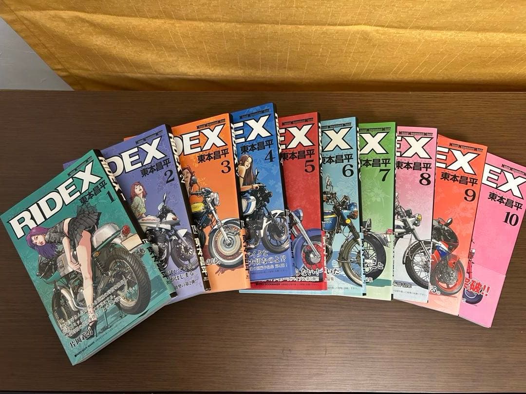東本昌平 RIDEX 全巻セット　雨はこれから1〜8巻