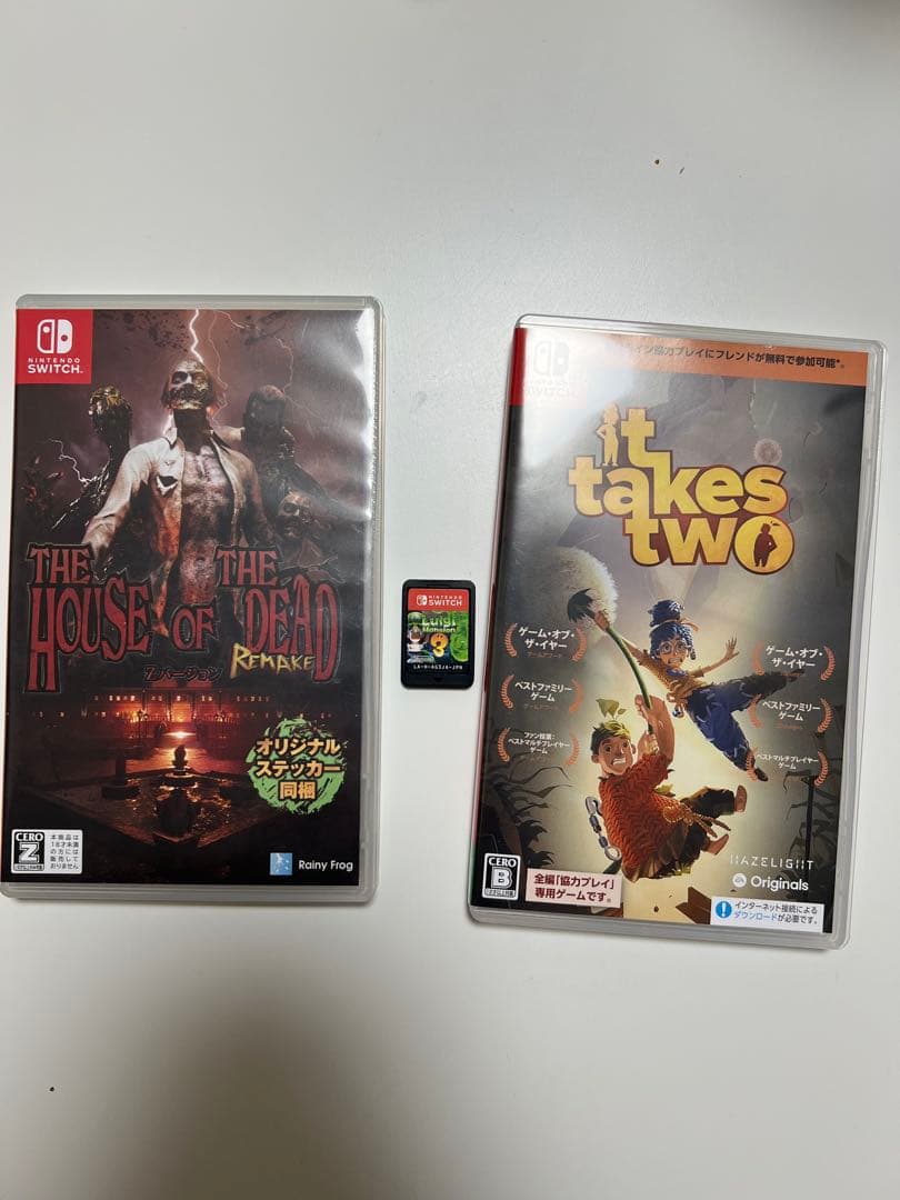 It Takes Two, House of the Dead, ルイージ 3本