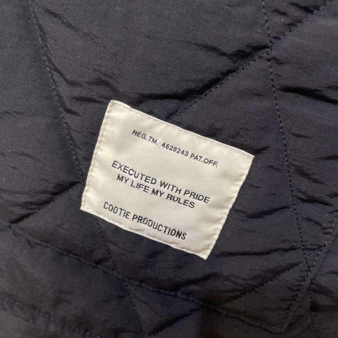 COOTIE Nylon Quilting Work Vest キルティング