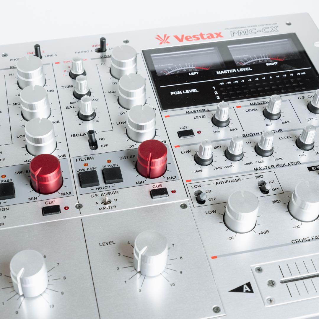 【最終セール】Vestax PMC-CX ロータリー DJミキサー