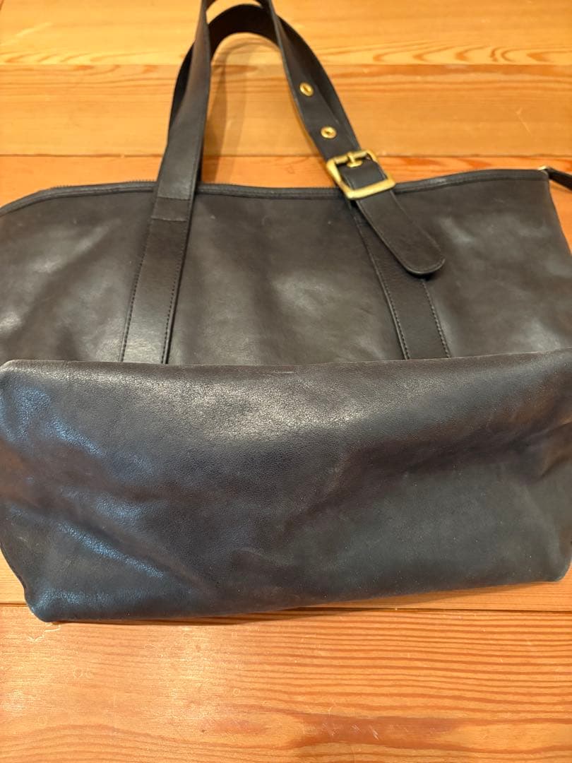 【ちぇん】Damasquina ダマスキーナ ビンテージレザートートバッグ