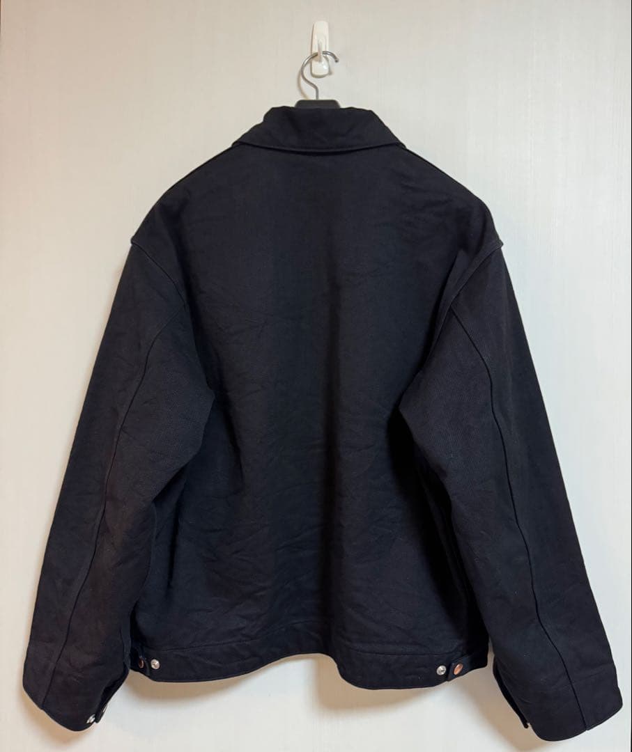 COMOLI BLACK DENIM ZIP SHORT JACKET サイズ2