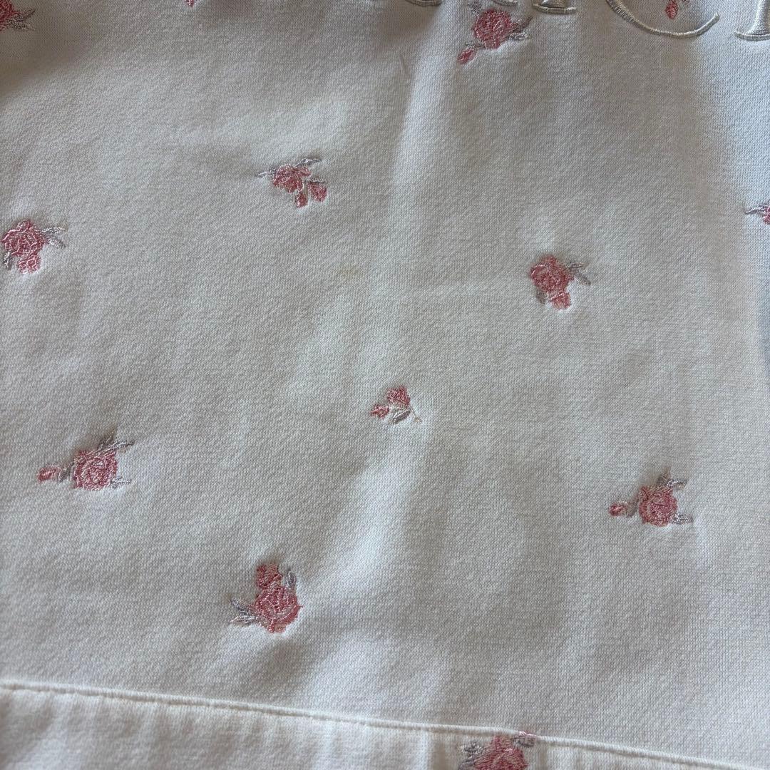 DARICH 花柄刺繍 フード付きパーカー