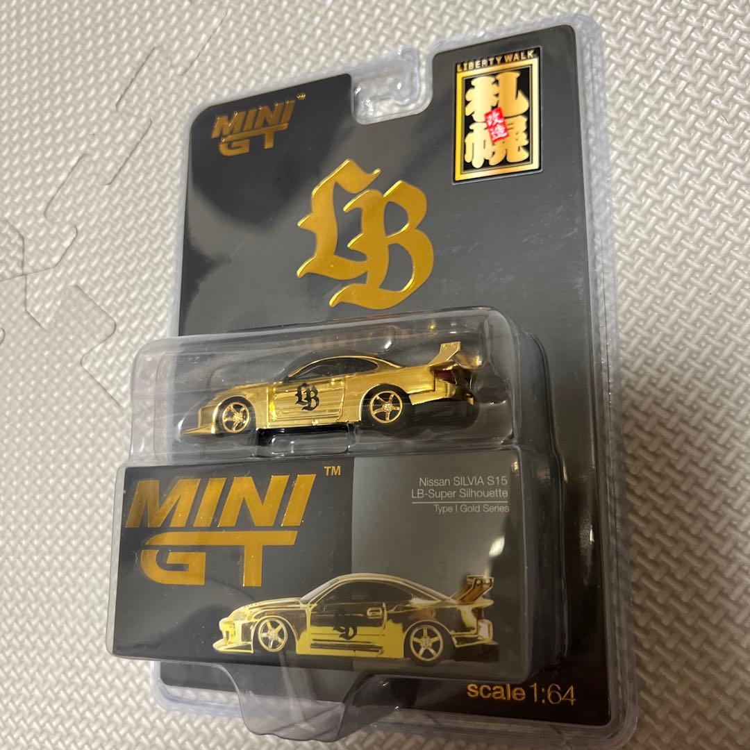 MINI GT Nissan Silvia S15 ゴールド LBWK札幌