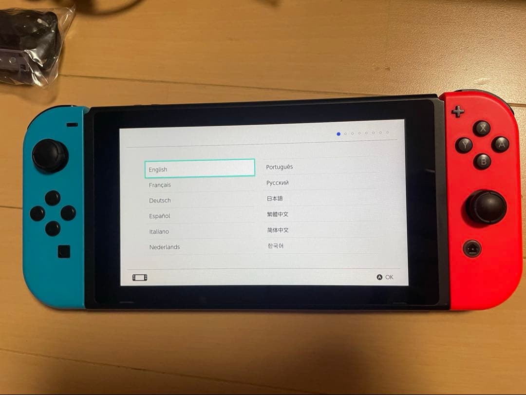 Switch本体　箱付き　初期化済み