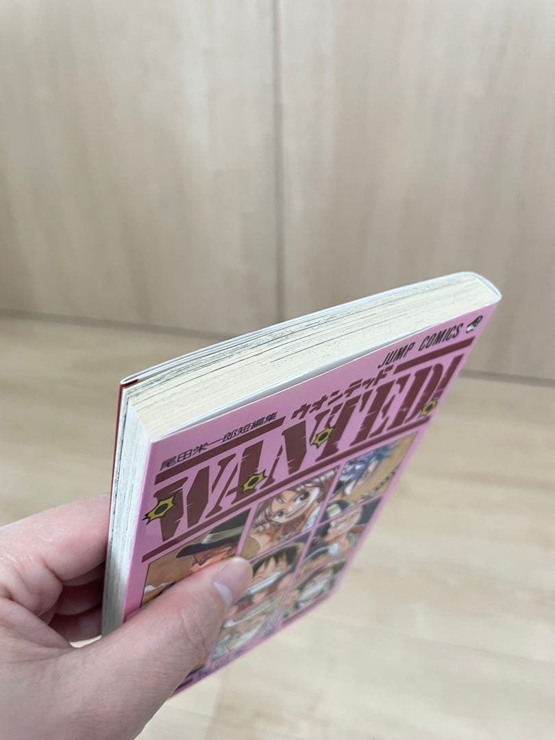 尾田栄一郎ワンピース関連初版本3冊セット　短編集ウォンテッドWANTED