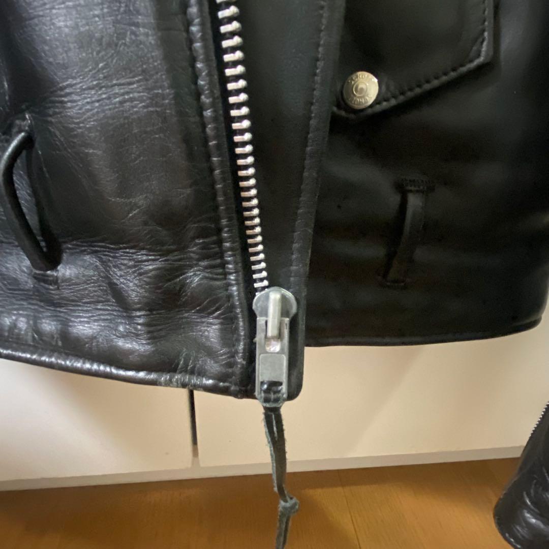 80s Schott ショット 618 ダブルライダース 34 USA製 牛革