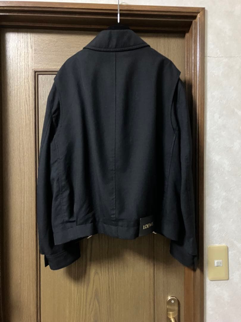 loewe 25aw ベルテッドジャケット 希少44サイズ　　ジップアップ