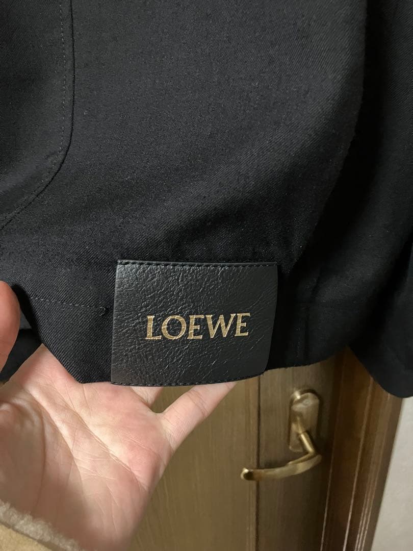loewe 25aw ベルテッドジャケット 希少44サイズ　　ジップアップ