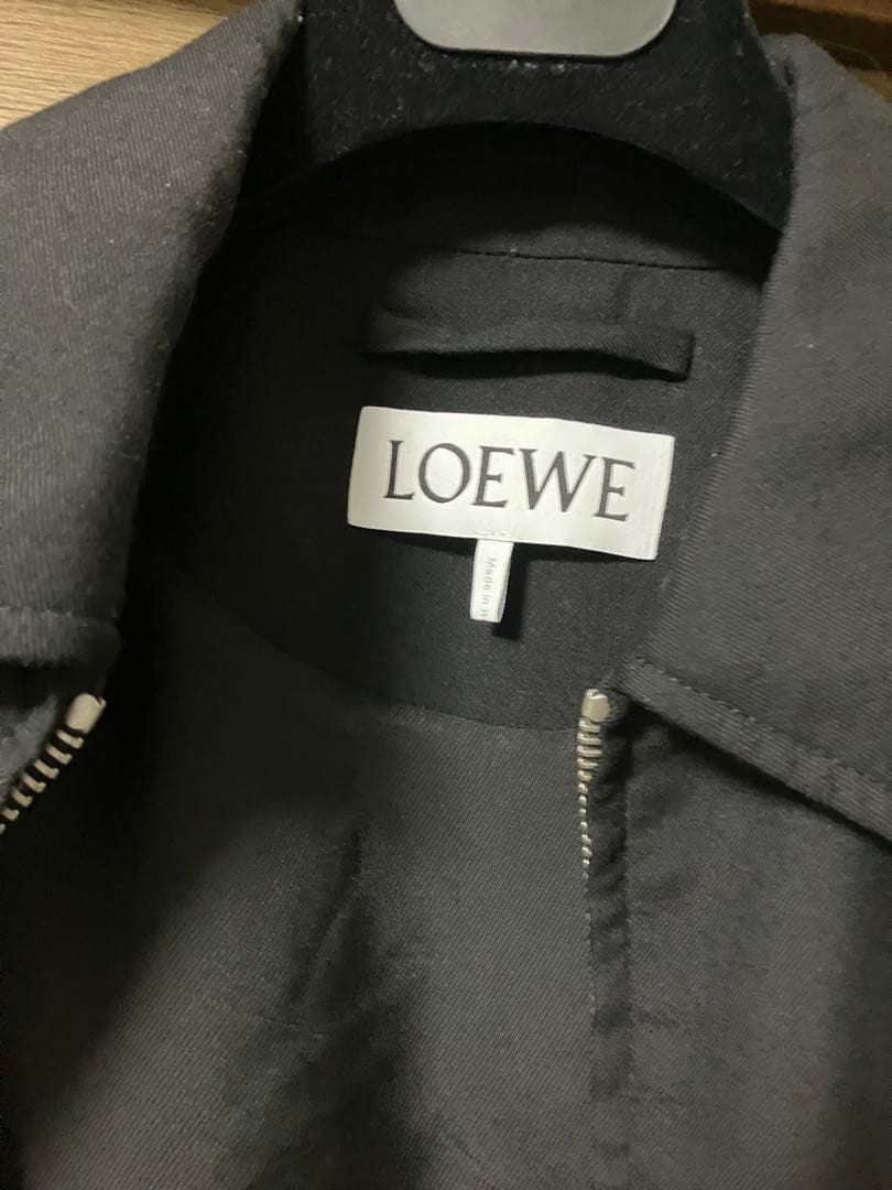 loewe 25aw ベルテッドジャケット 希少44サイズ　　ジップアップ