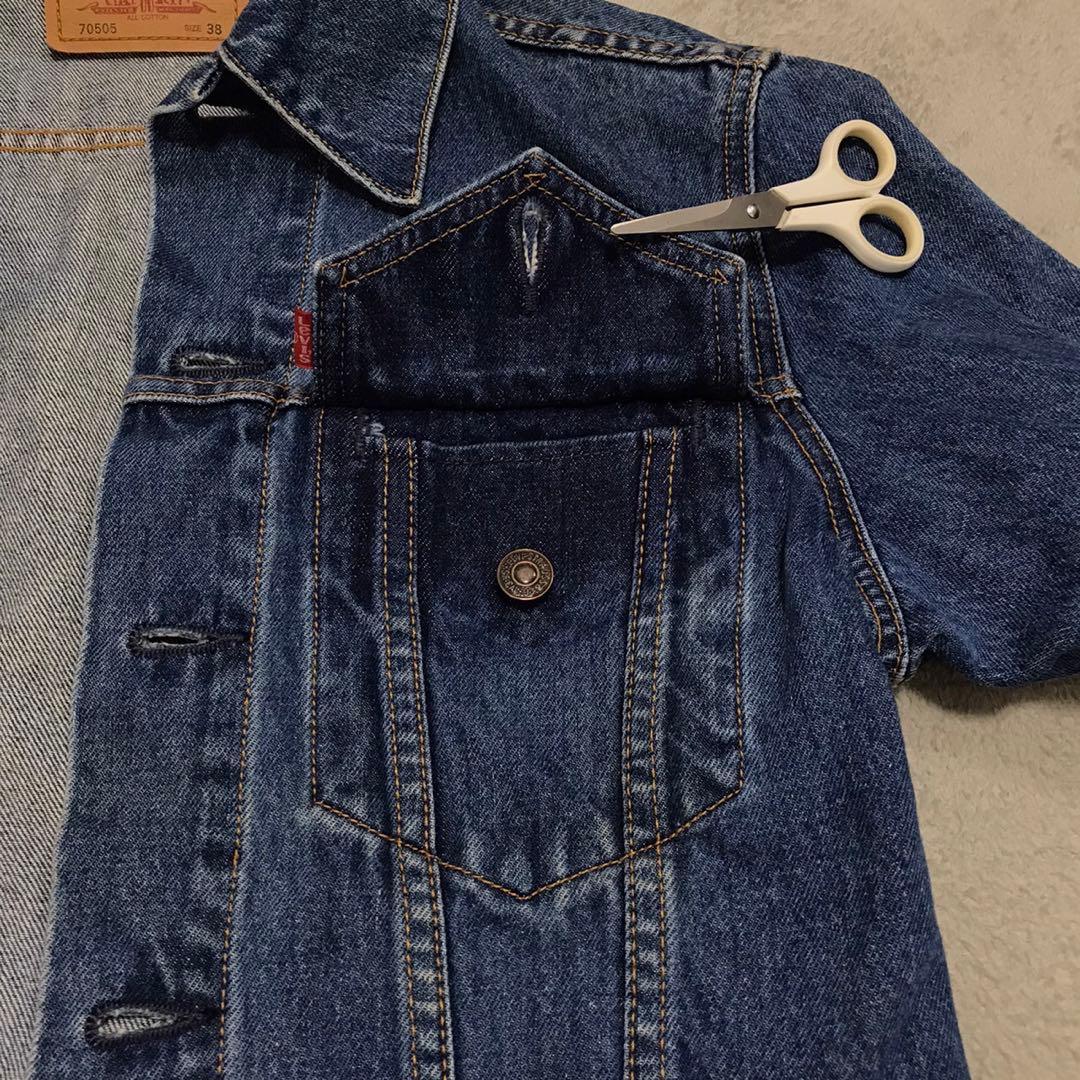 96年　Levi's 70505 リーバイス　ビンテージデニムジャケット　38