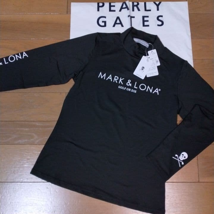 ⭐新品⭐MARK&LONA⭐長袖モック⭐白⭐S⭐M⭐L⭐