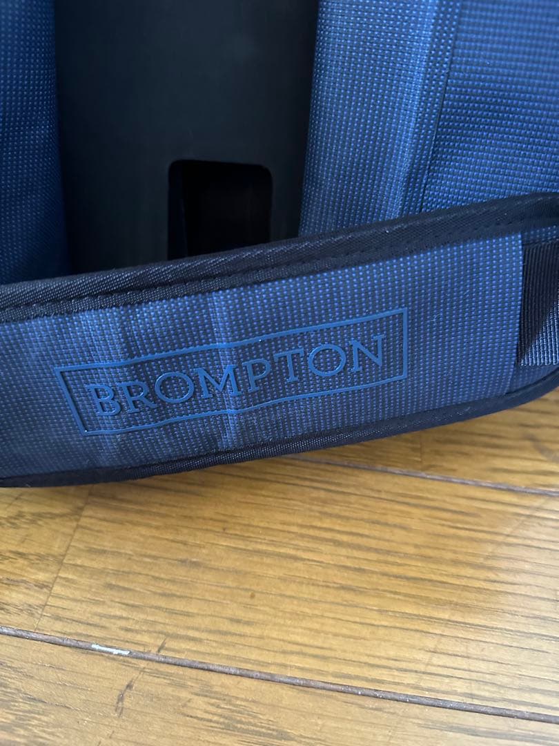 BROMPTON ネイビー 車体装着バッグ