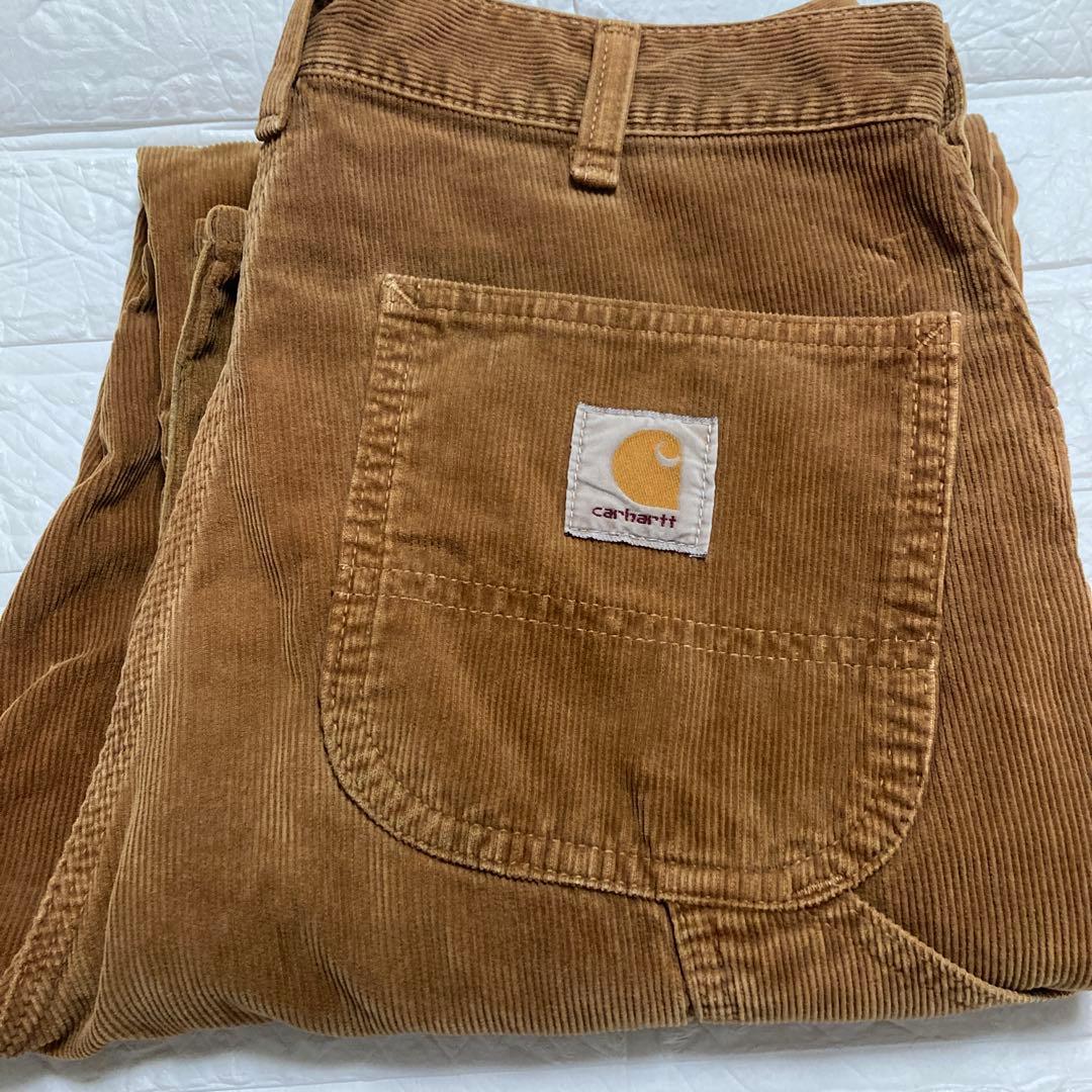 carhartt 31×34 92WS コーデュロイ/カーペンターキャメルワーク