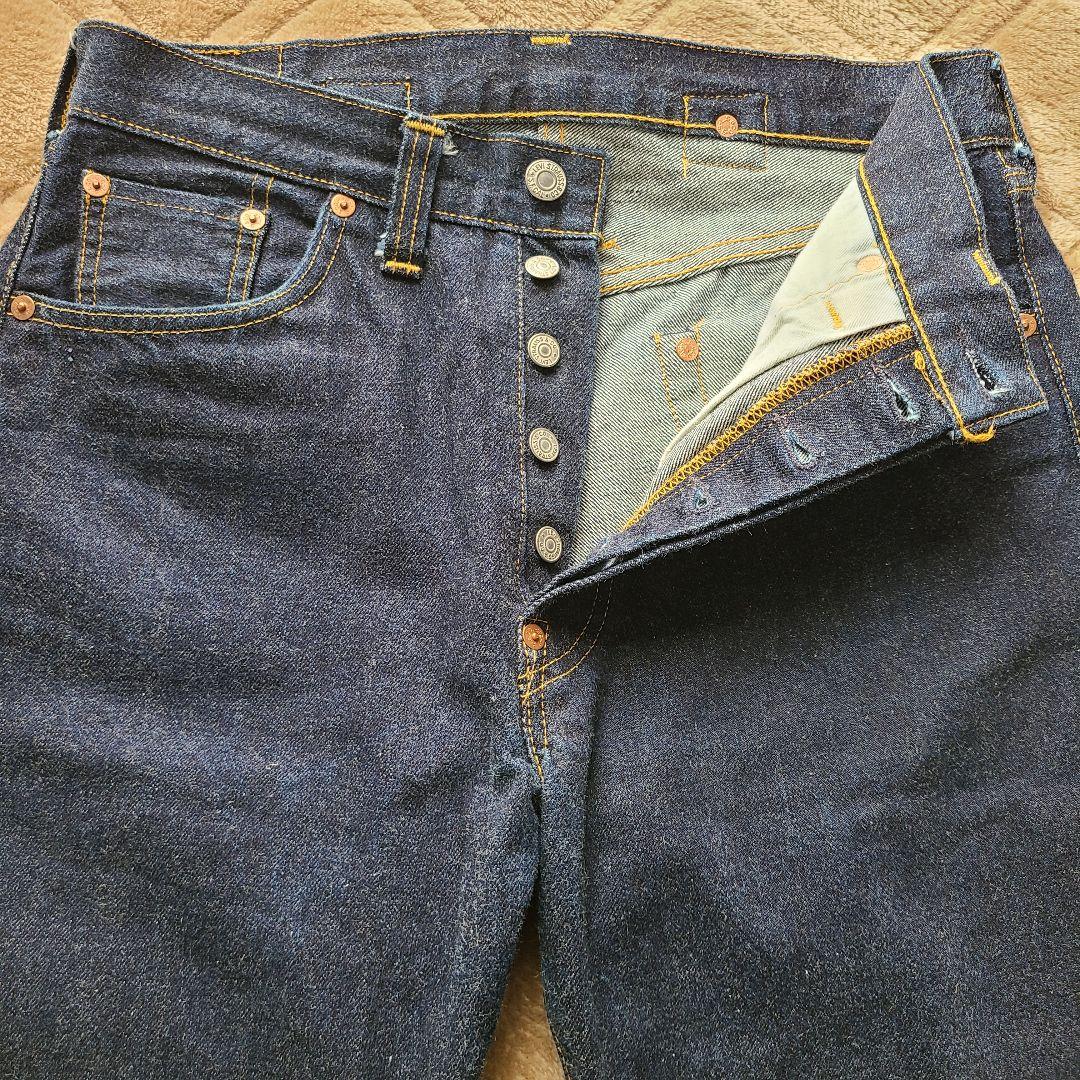 超濃紺 リーバイス LVC 501XXC 1937年 USA バレンシア W33