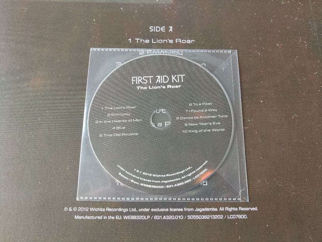 First Aid Kit ‎– The Lion's Roar LPレコード