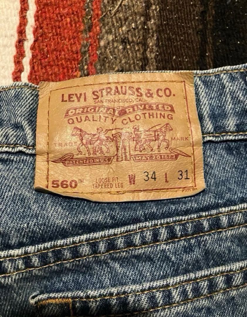 USA製 Levi's LOOSE FIT 560 - 4891 W34 90s
