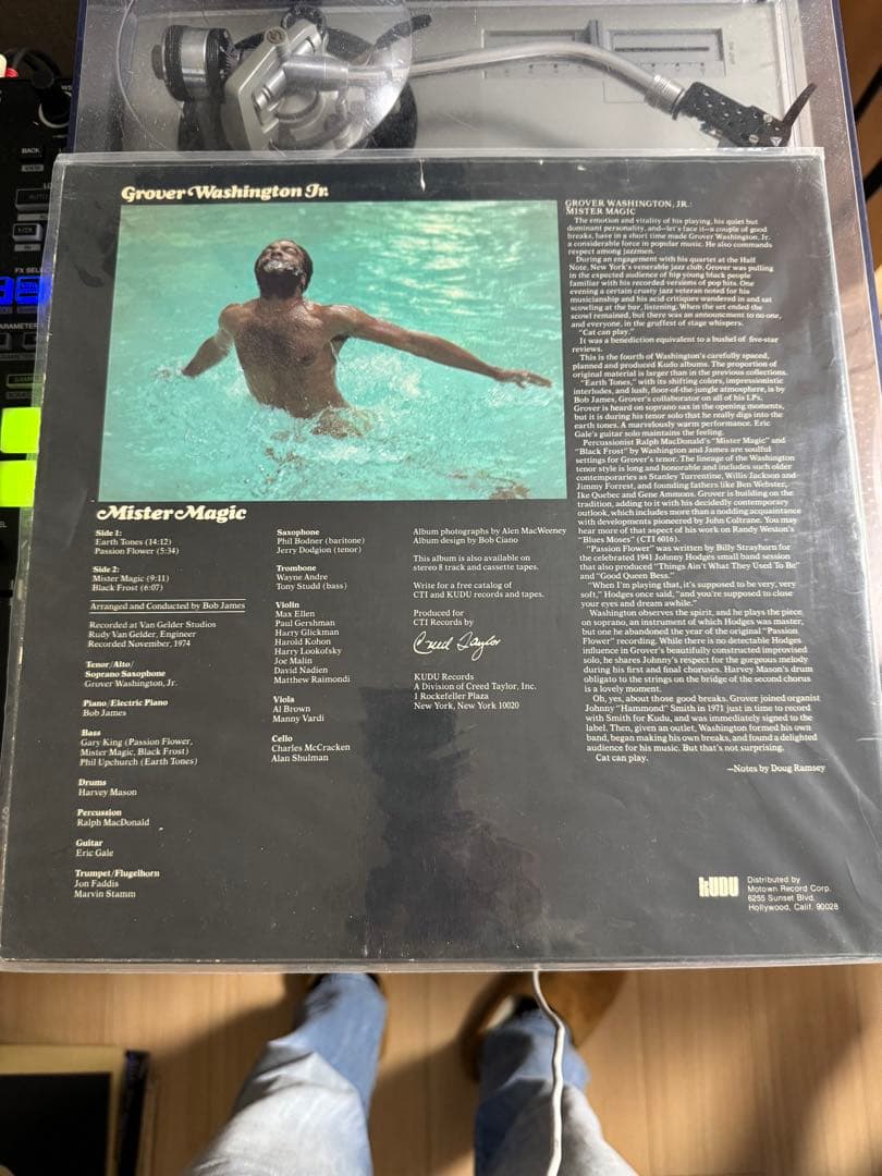 洋楽 Grover Washington Jr. Mister Magic LP
