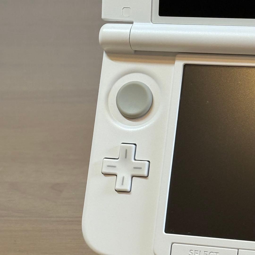 6-116 ニンテンドー3DS LL ピンク×ホワイト 箱付き