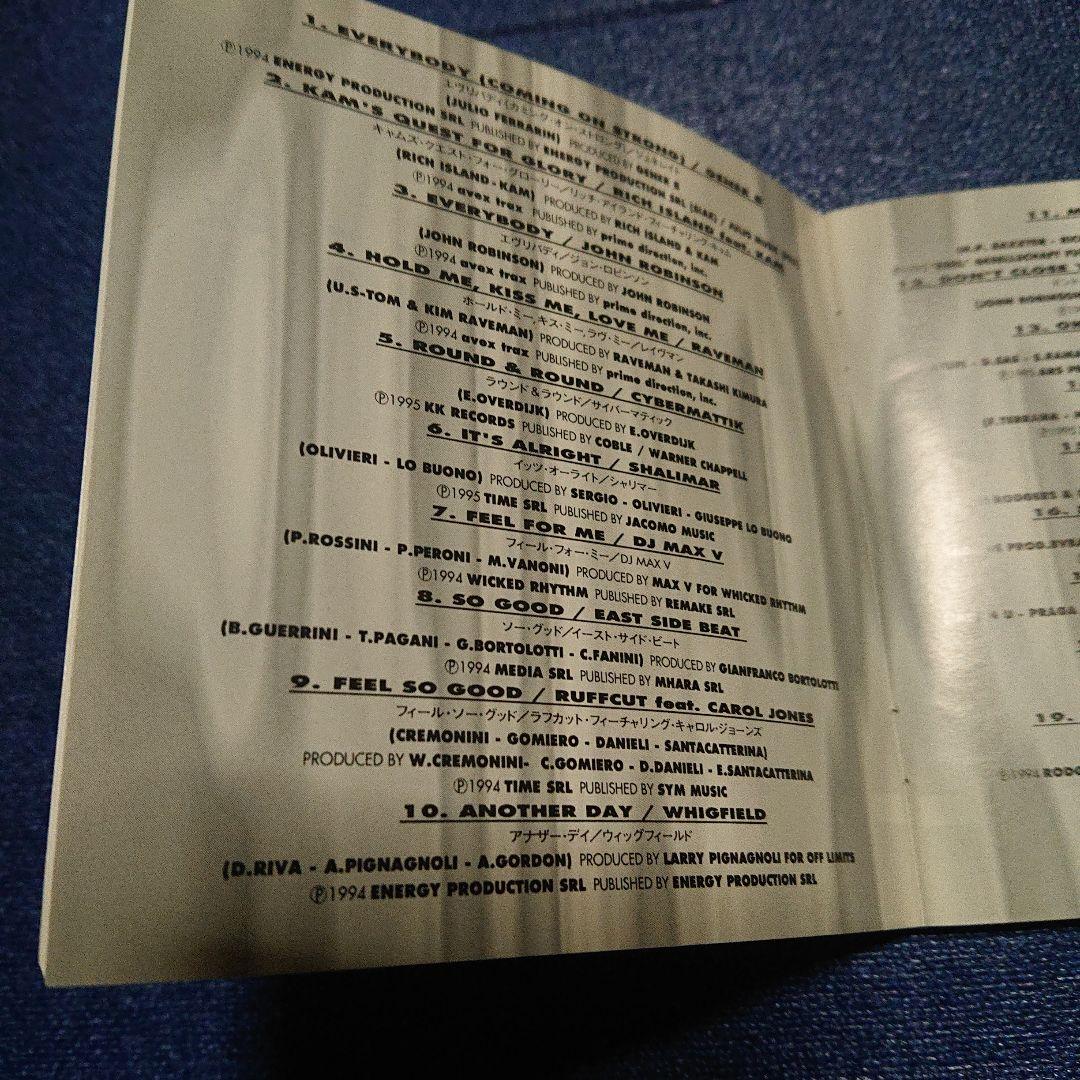 THE BEST OF TECHNO TRAX テクノ オムニバス ハウス　CD