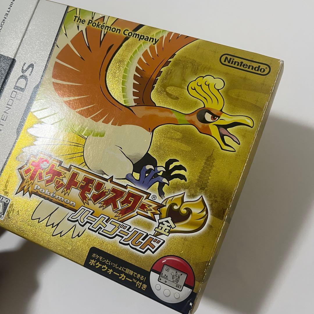 ニンテンドーDS ポケットモンスター ハートゴールド 未使用ポケウォーカー付き