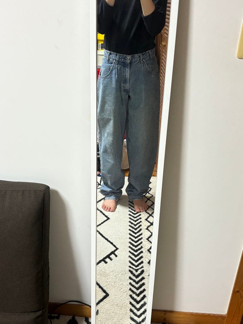 Levi's silverTab baggy デニムライトブルー シルバータブ
