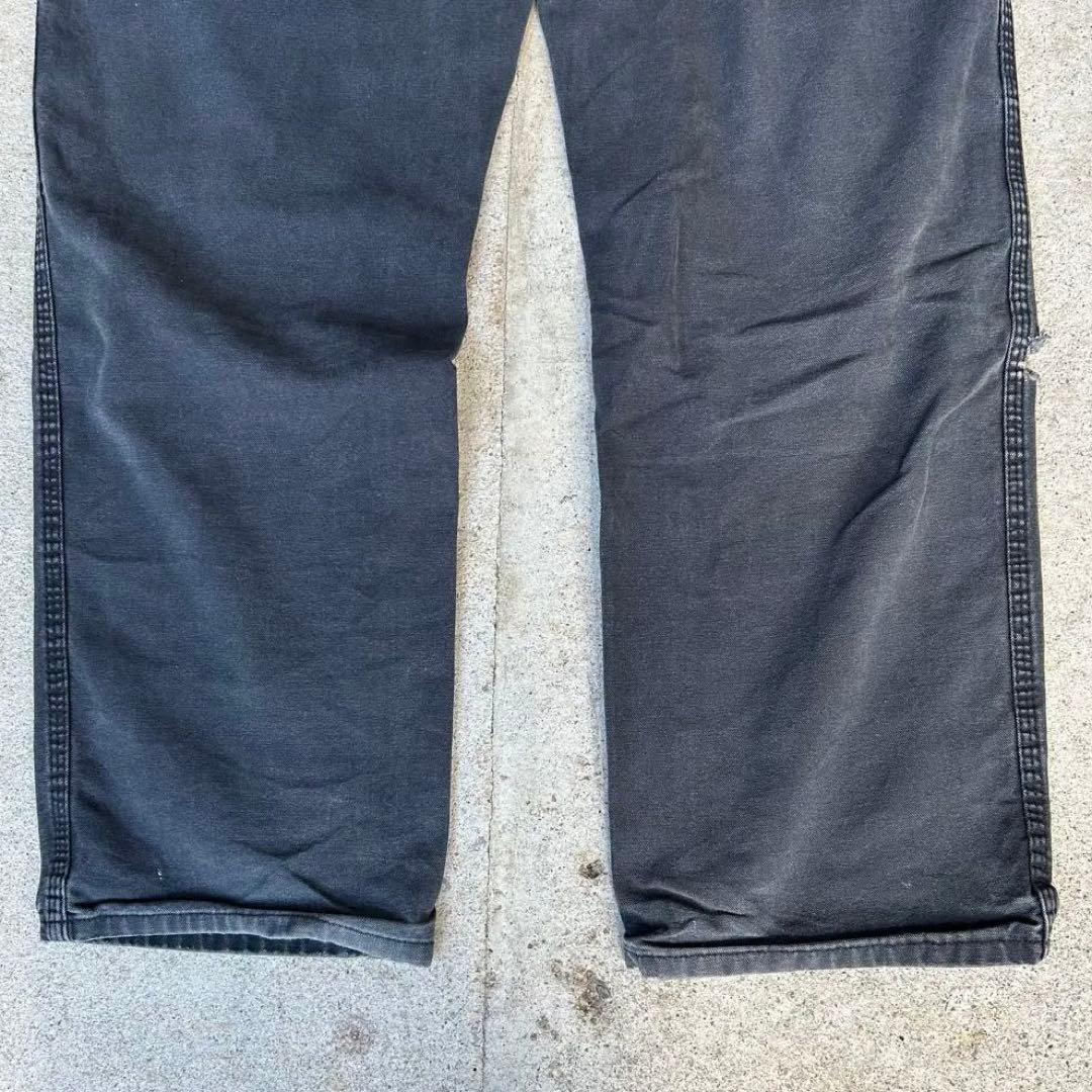 DICKIES ダック地 ワークパンツ 鬼フェード 34×32