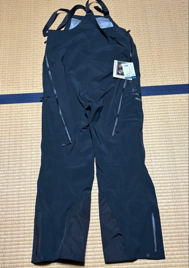 モンベル パウダートラック ビブ Men's メンズ M ゴアテックス パンツ