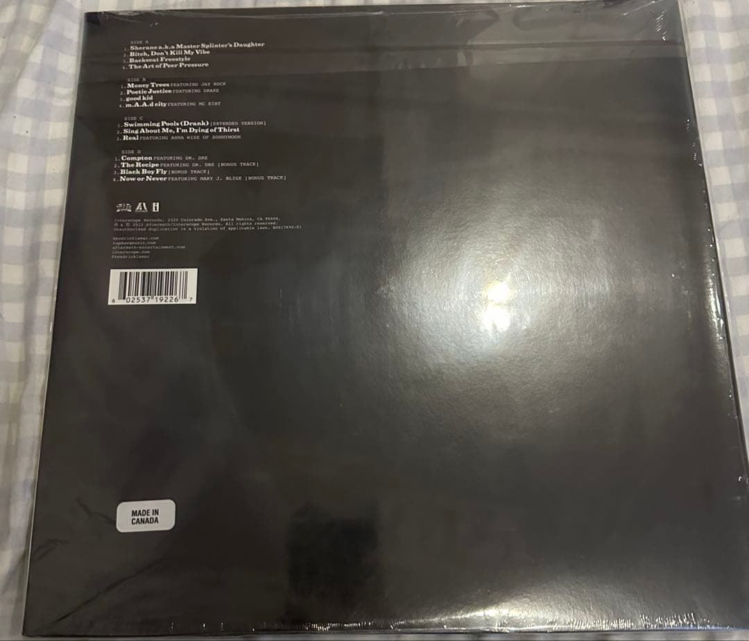 洋楽 GOOD KID M.A.A.D CITY 2LP KENDRICK LAMAR