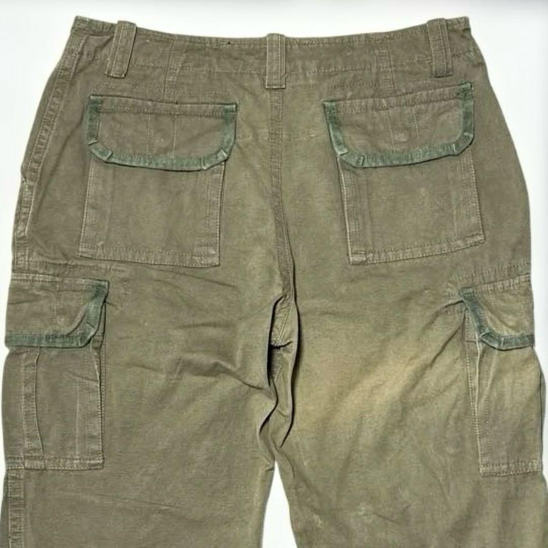 Abercrombie & Fitch. カーゴパンツ ミリタリー系.オリーブ