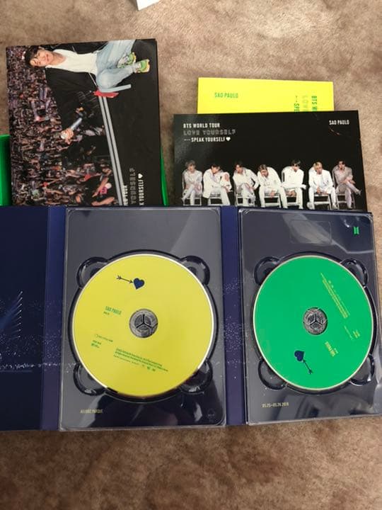 BTS DVD ラブユアセルフ　スピークユアセルフ　サンパウロ　日本語字幕