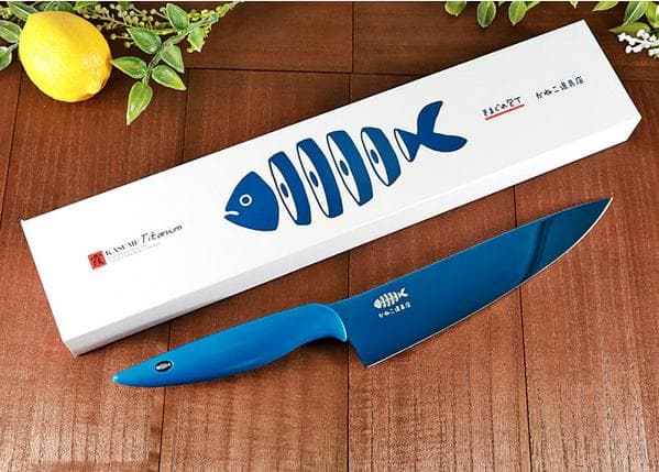 【新品・未使用】きまぐれクック 包丁 きまぐれブルー Aセット かねこ道具店