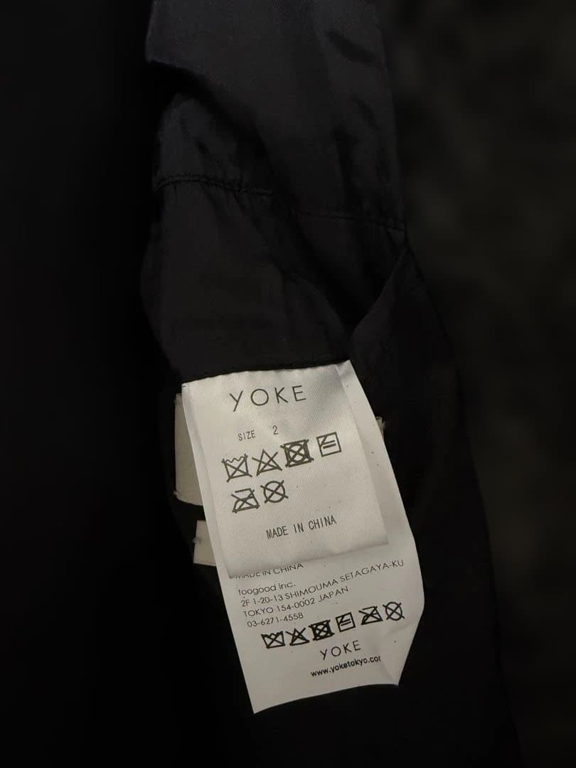 YOKE ヨーク 黒 レザージャケット
