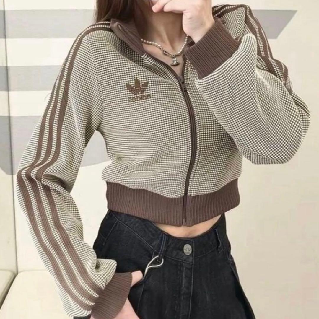 【最終値下げ】adidas アディダス クロップトラックジャケット M