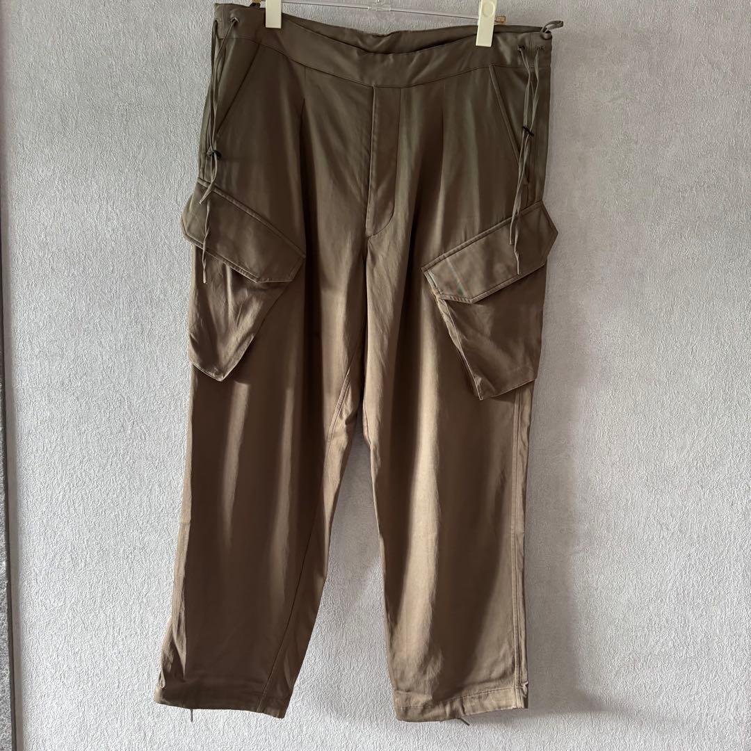 パンツ BLURHMS Cupro Cotton Side String 6P Pant