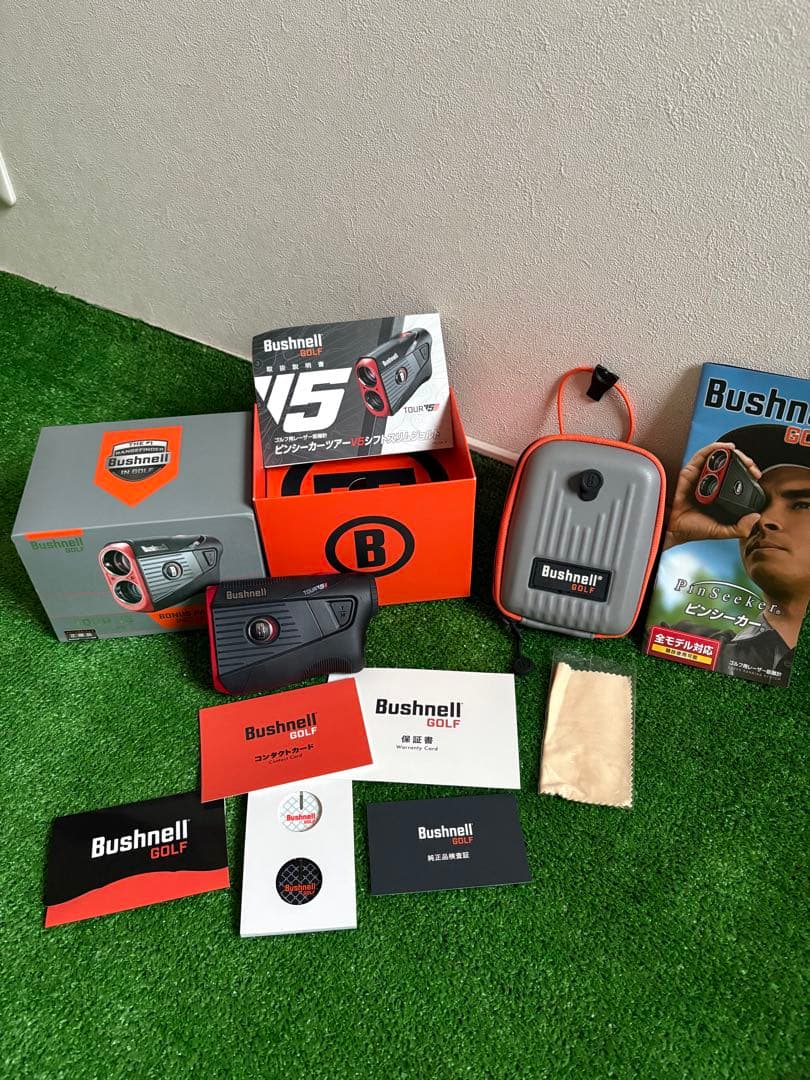 美品Bushnell V5 ブッシュネルv5シフトスリムジョルトケース付き