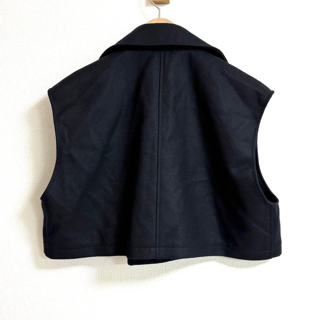 UNITED ARROWS✨ブラック ベスト ショート丈　サイズ36