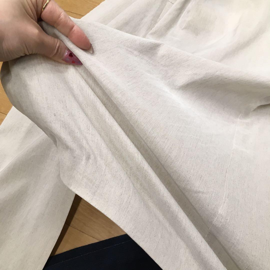 定価38500円 23区 ベスト ジレ ベージュ ストレッチ